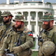 Serbian peacekeeping troops patrol Washington, D.C.